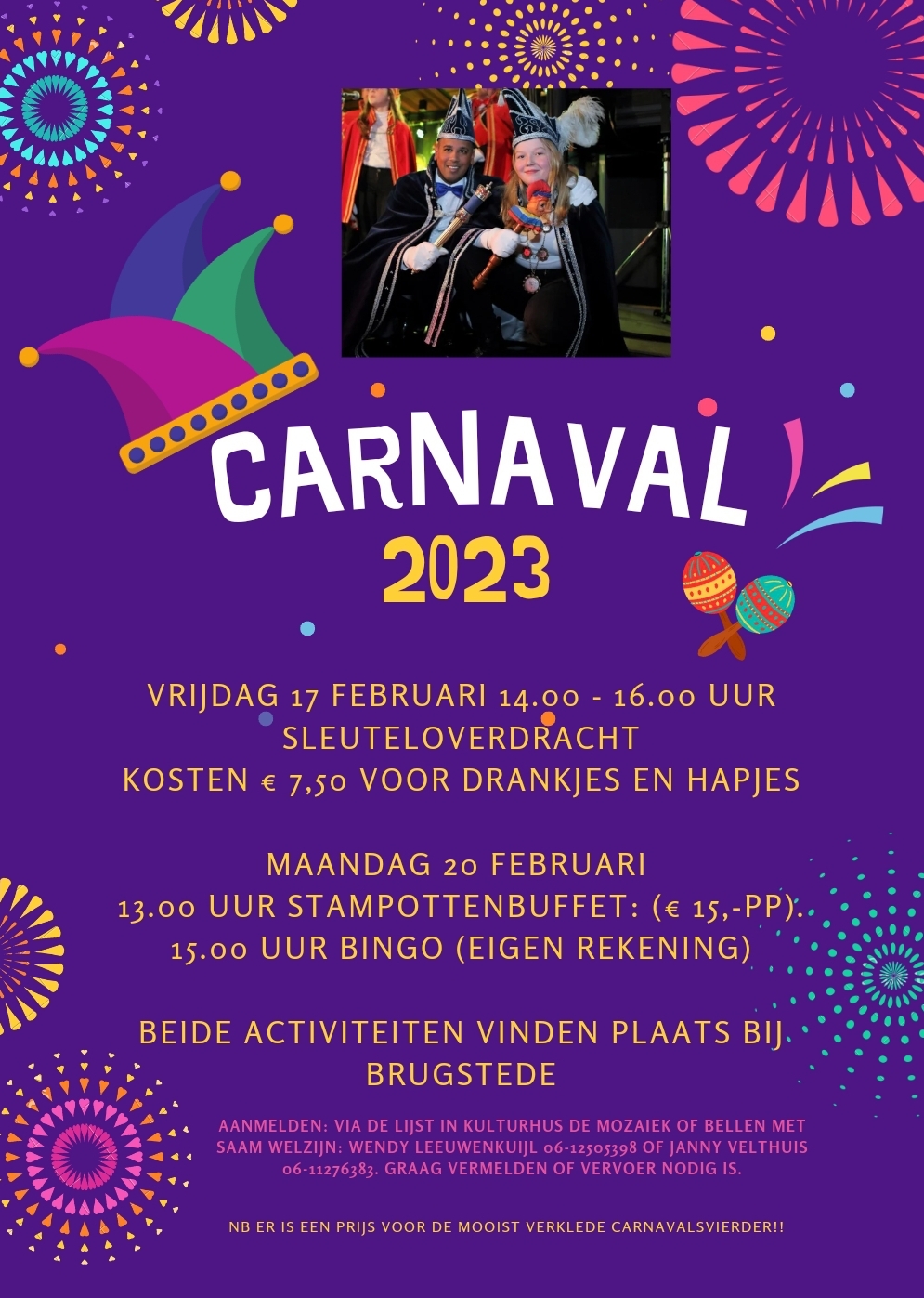 Carnaval bij Brugstede Sukerbiet.nl