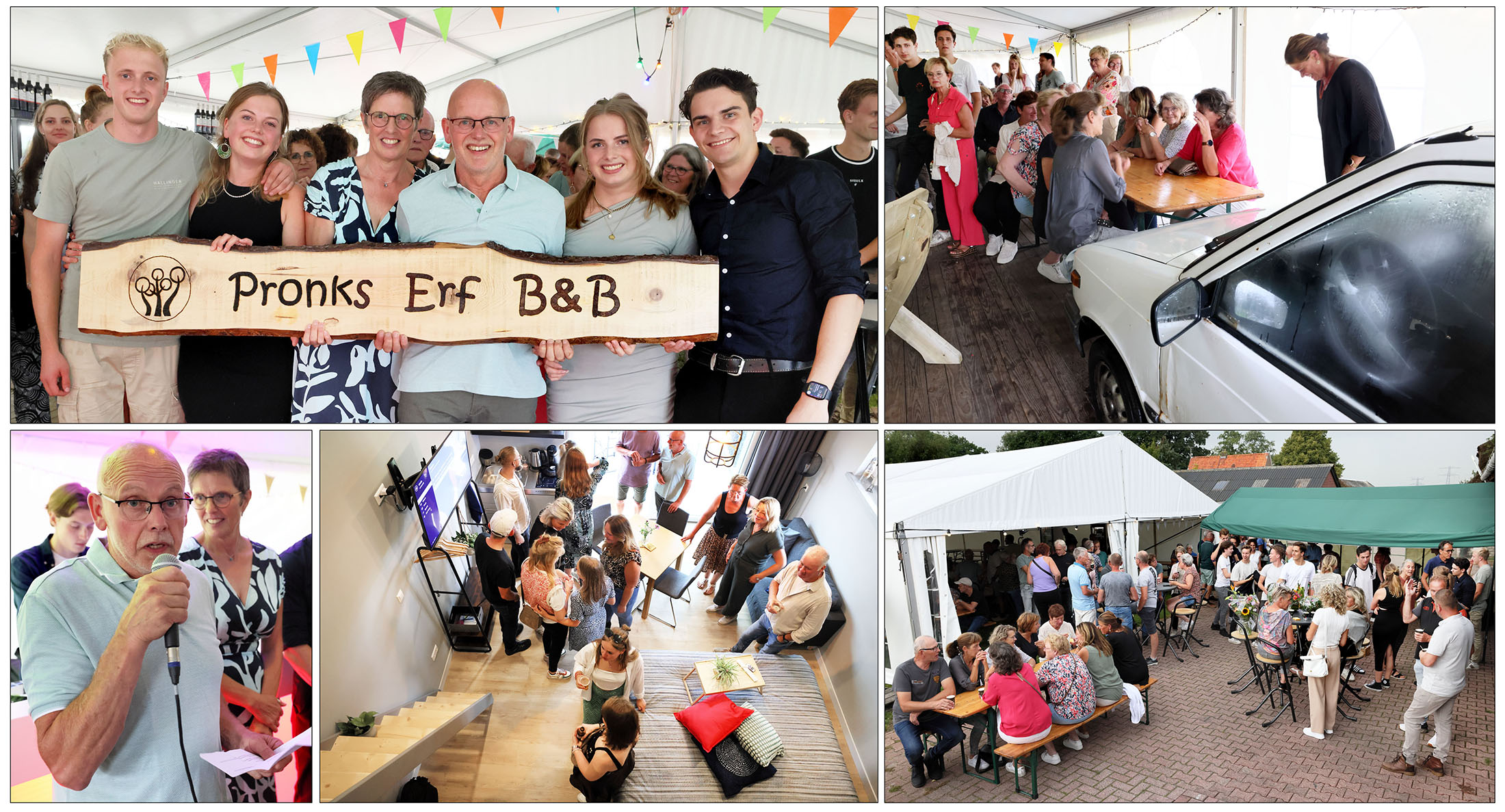 Opening B&B Pronkserf - Sukerbiet.nl