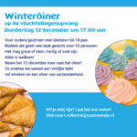 Winterdiner op de vluchtelingenopvang!