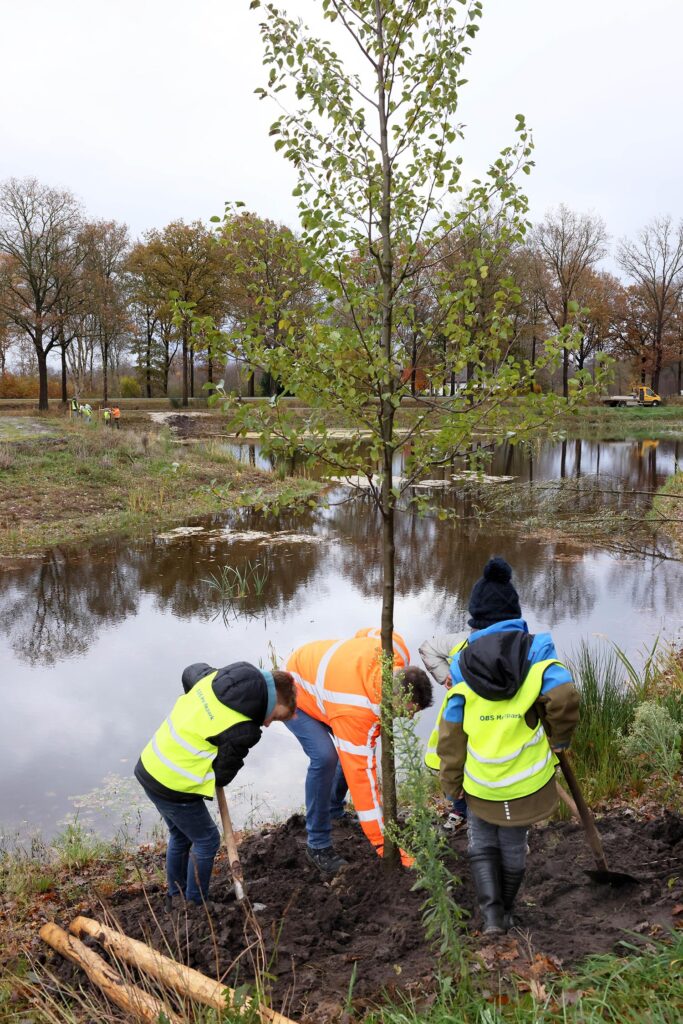 Bomen Planten Met Leerlingen Heideparkschool (10)