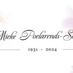 Op 26 december is Mieke Poelarends-Sandink overleden, zie familieberichten.